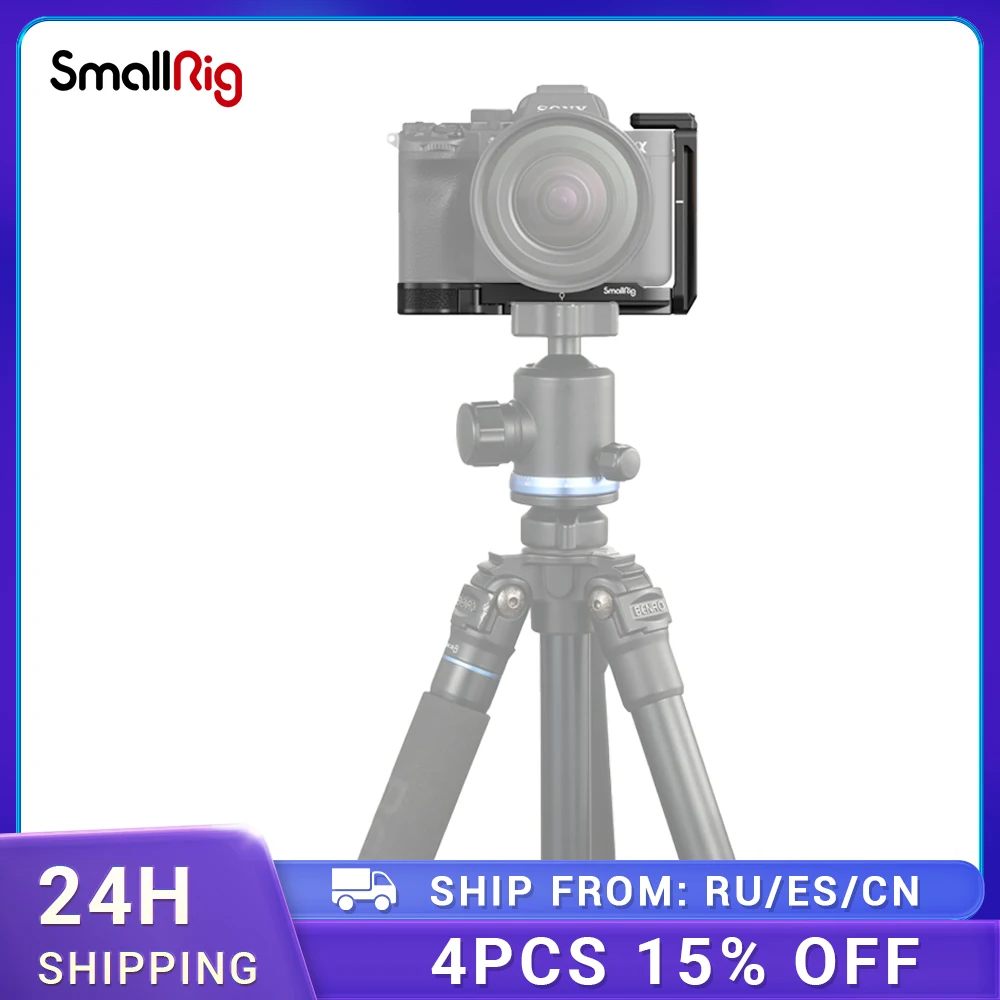 SmallRig L-Bracket Kit for Sony Alpha 7 IV/Alpha 7S III/Alpha 7R IV/Alpha 1/Alpha 9 II with a Hand Strap 3856
SmallRig L-Bracket Kit for Sony Alpha 7 IV/Alpha 7S III/Alpha 7R IV/Alpha 1/Alpha 9 II with a Hand Strap 3856