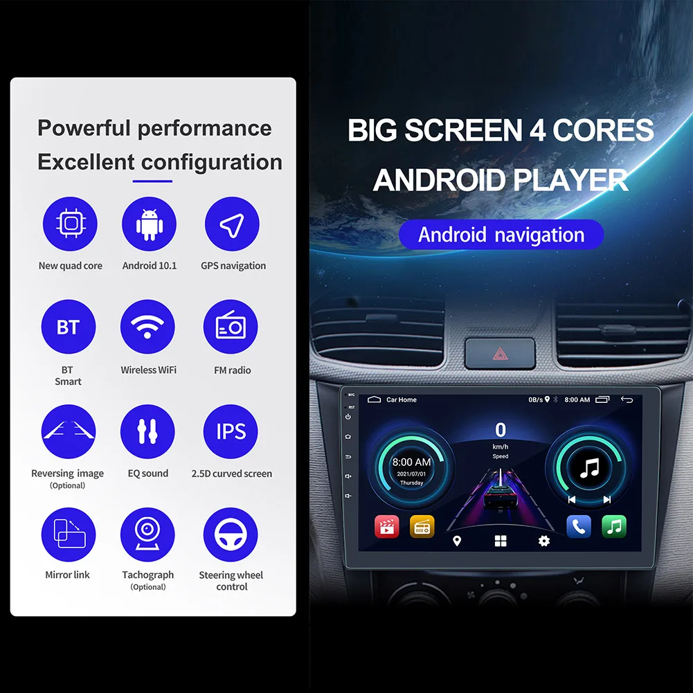 2G 32G 10inch Radio 2 Din Android Multimedia Player DVD Player GPS NAVIGATION WIFI Bluetooth MP5
2G 32G 10inch Radio 2 Din Android Multimedia Player DVD Player GPS NAVIGATION WIFI Bluetooth MP5