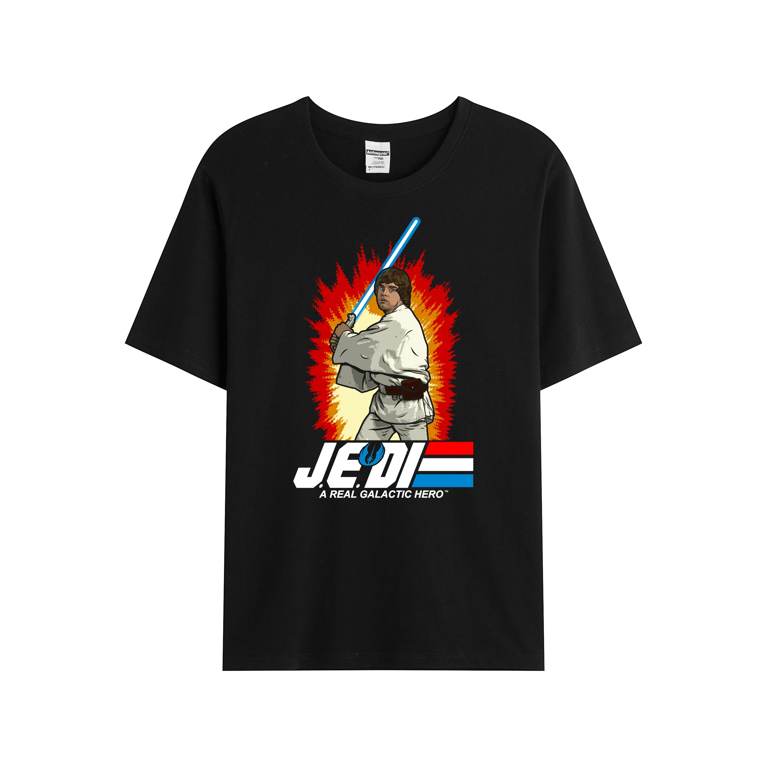 2021 Men/Women's Summer Black Street Fashion Hip Hop A real Galactic Hero T-shirt Cotton Tees Short Sleeve Tops
2021 Men/Women's Summer Black Street Fashion Hip Hop A real Galactic Hero T-shirt Cotton Tees Short Sleeve Tops