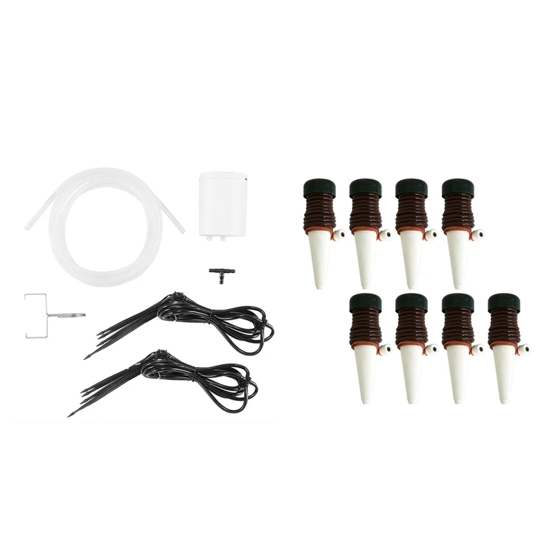 12PCS Ceramic Self Watering Spikes Automatic Plants Drip & 1Set Intelligent Drip Automatic Watering Device
12PCS Ceramic Self Watering Spikes Automatic Plants Drip & 1Set Intelligent Drip Automatic Watering Device