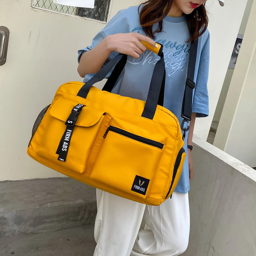 Oxford Sports Bags Shoe Compartment Large Capacity Fitness Bag Women Waterproof Dry Wet Separate Weekend Overnight Bag
Oxford Sports Bags Shoe Compartment Large Capacity Fitness Bag Women Waterproof Dry Wet Separate Weekend Overnight Bag