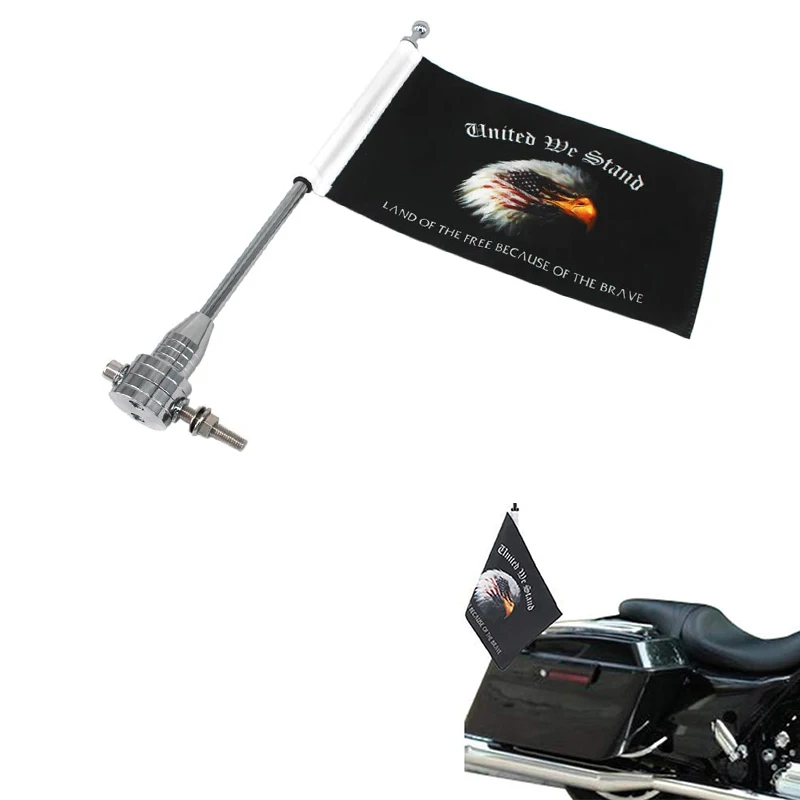 Motorcycle Accessoried Adjustable Decoration Flag Pole Mount Flag for Honda Goldwing CB VTX CBR Yamaha
Motorcycle Accessoried Adjustable Decoration Flag Pole Mount Flag for Honda Goldwing CB VTX CBR Yamaha
