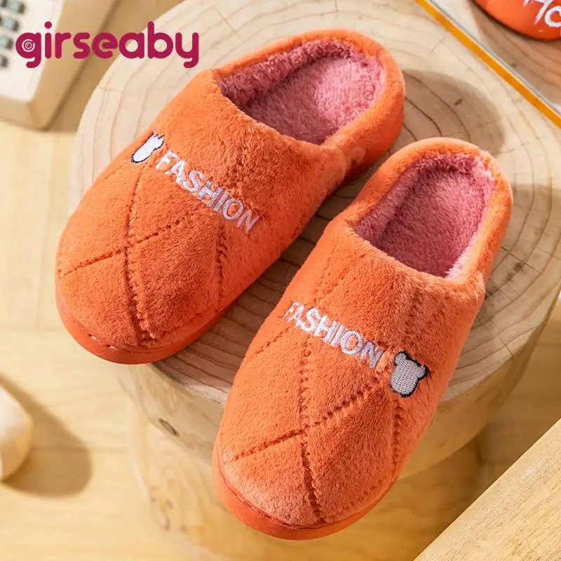Женские хлопковые домашние тапочки Girseaby, теплые Нескользящие тапки больших размеров 44, 45, для зимы, 2022
Женские хлопковые домашние тапочки Girseaby, теплые Нескользящие тапки больших размеров 44, 45, для зимы, 2022