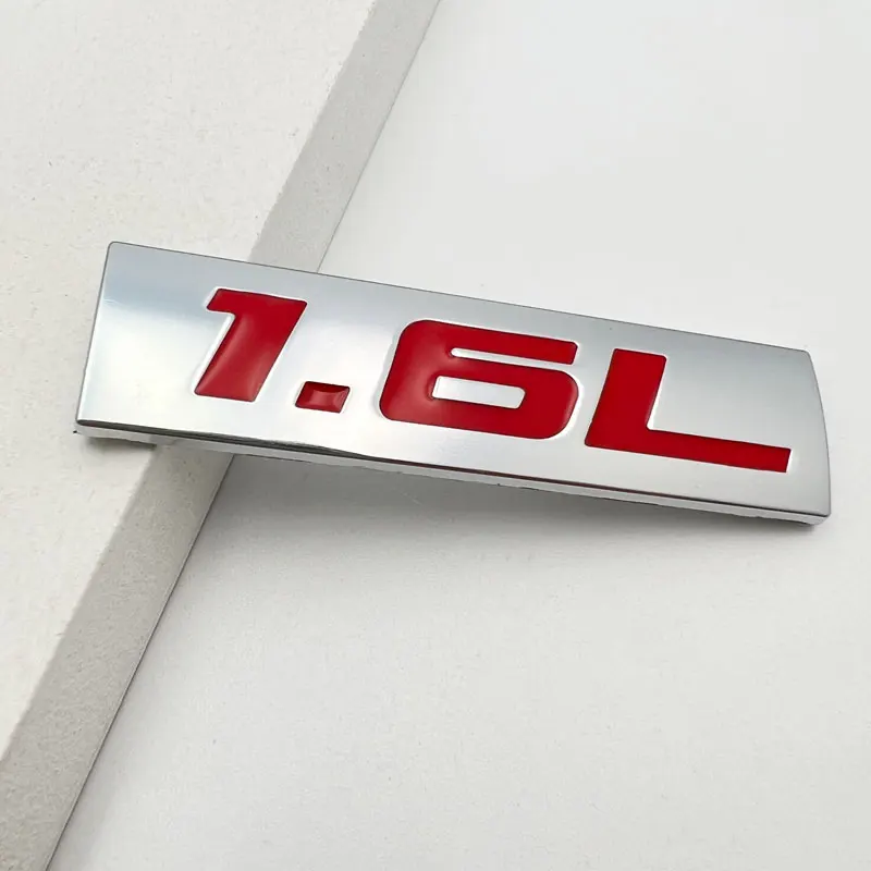 Металлическая 3d-наклейка с эмблемой объемом двигателя, 1,5 л, 1,6 л, 1,7 л, 1,8 л, 1,9 л, 2,0 л, стандартная наклейка с эмблемой объемом двигателя, применимая к общим моделям автомобилей 
Металлическая 3d-наклейка с эмблемой объемом двигателя, 1,5 л, 1,6 л, 1,7 л, 1,8 л, 1,9 л, 2,0 л, стандартная наклейка с эмблемой объемом двигателя, применимая к общим моделям автомобилей