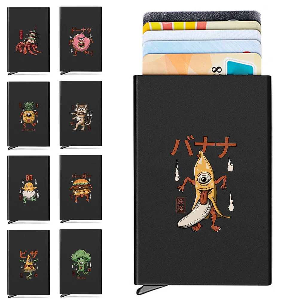 Mini ID Credit Men's Card Holder Brand New Cute Monster Print Luxury Wallet Anti Rfid Blocking Protected Magic Slim Money Case
Mini ID Credit Men's Card Holder Brand New Cute Monster Print Luxury Wallet Anti Rfid Blocking Protected Magic Slim Money Case