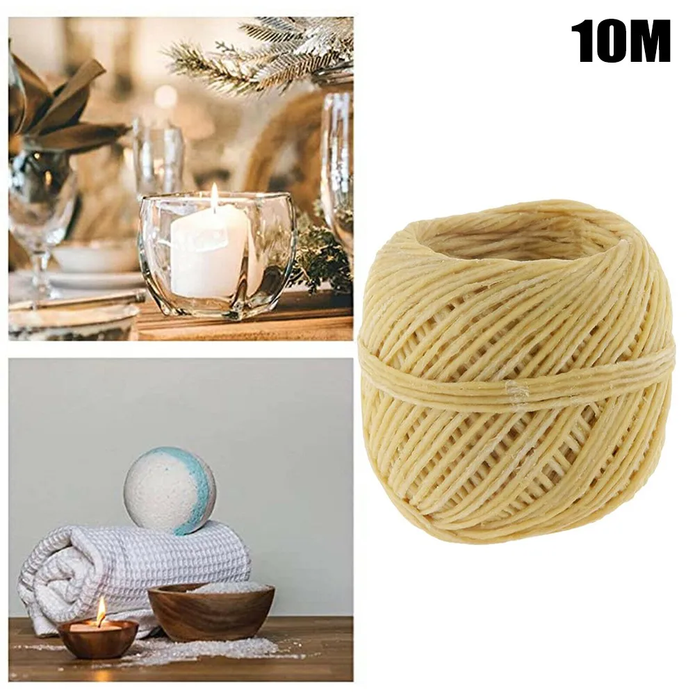 1pc Candle Accessories Roll Beeswax Wicks Organic Hemps Wicks 33 FT Well Coated Natural Beeswax For Candle Making
1pc Candle Accessories Roll Beeswax Wicks Organic Hemps Wicks 33 FT Well Coated Natural Beeswax For Candle Making