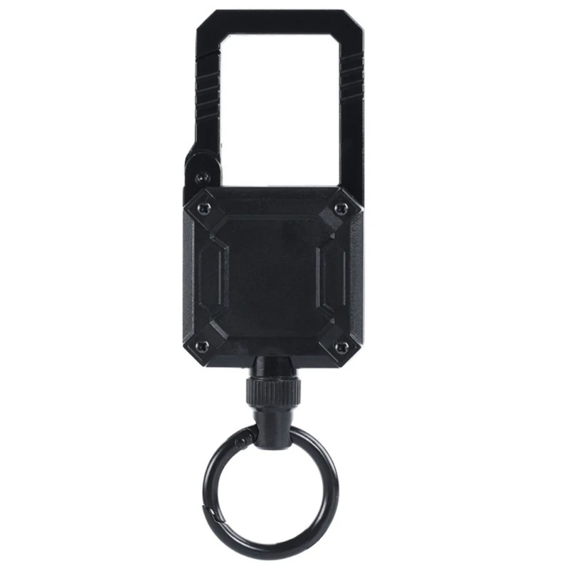 Wire Rope Outdoor Keyring Return Retractable Keychain Camping Telescopic Badge Holder Reel with Belt Clip Keyring
Wire Rope Outdoor Keyring Return Retractable Keychain Camping Telescopic Badge Holder Reel with Belt Clip Keyring