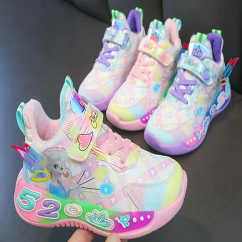 Toddler Girls Spring Autumn Winter Shoes Casual Sport Sneakers Baby Cartoon Frozen Princess Children Running Breathable Shoes
Toddler Girls Spring Autumn Winter Shoes Casual Sport Sneakers Baby Cartoon Frozen Princess Children Running Breathable Shoes