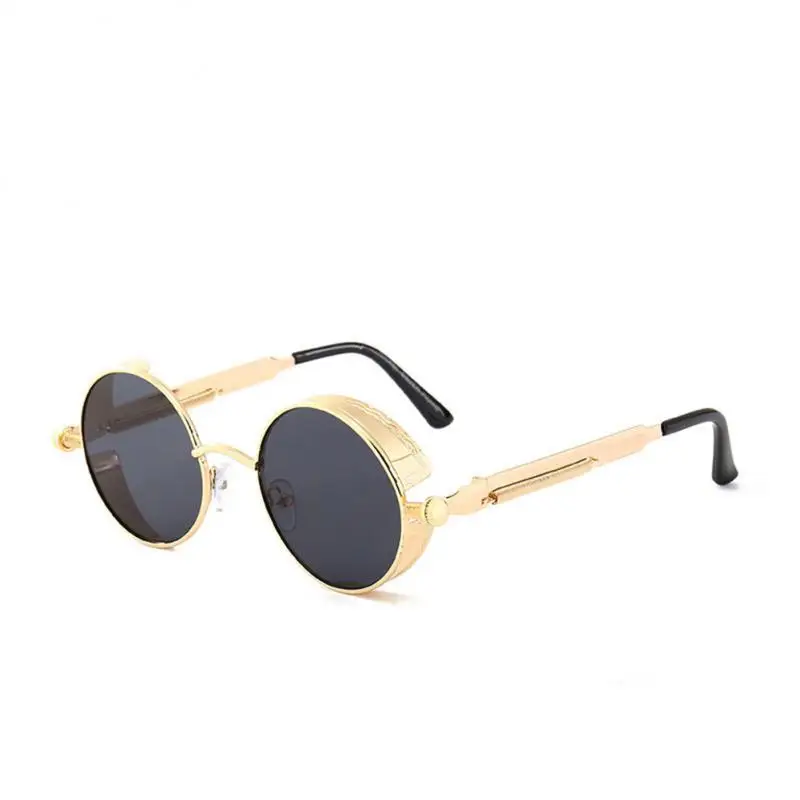 Metal Steampunk Sunglasses Men Women Fashion Round Glasses Brand Designer Vintage Sun Glasses High Quality Oculos de sol 2022
Metal Steampunk Sunglasses Men Women Fashion Round Glasses Brand Designer Vintage Sun Glasses High Quality Oculos de sol 2022