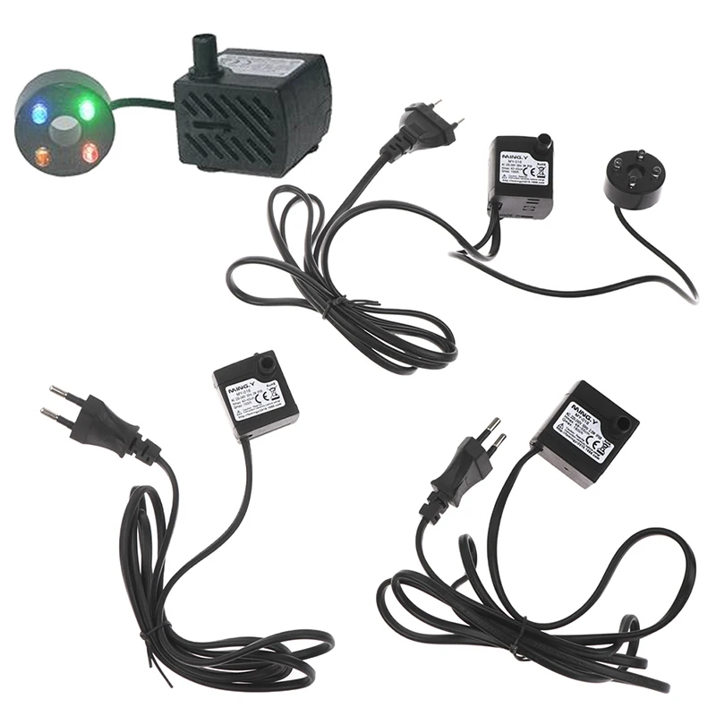 AC 220V 2/2.5W Plug Mini Water Pump Plug Submersible Water Pump Aquarium Fountain Air Fish Pond Water Tank
AC 220V 2/2.5W Plug Mini Water Pump Plug Submersible Water Pump Aquarium Fountain Air Fish Pond Water Tank