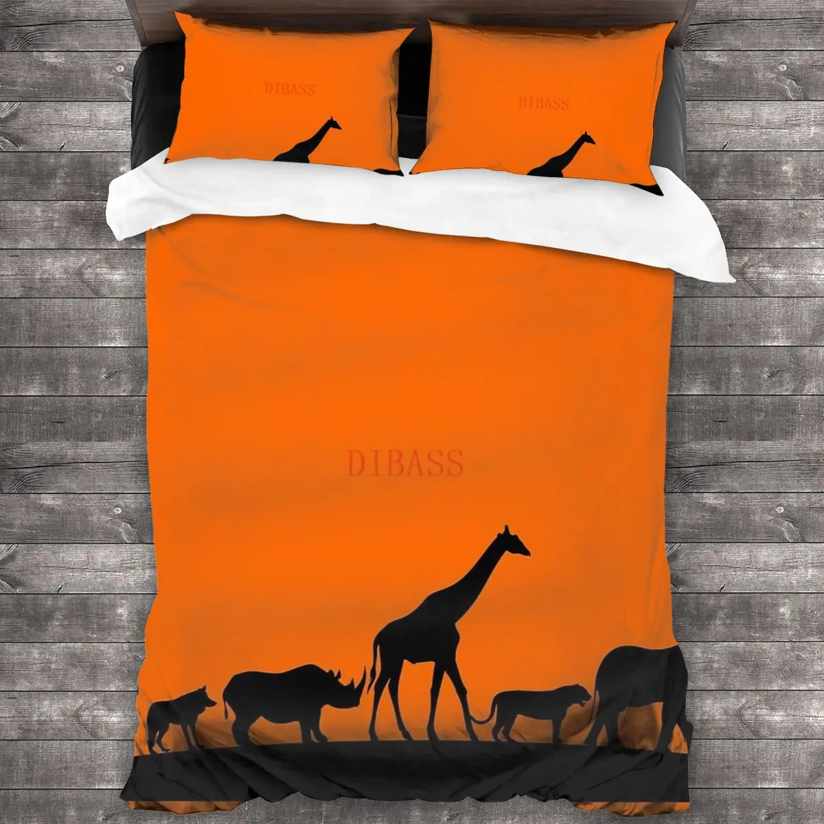 Giraffe And Elephant And More African Animals Soft Microfiber Comforter Set with 2 Pillowcase Quilt Cover With Zipper Closure
Giraffe And Elephant And More African Animals Soft Microfiber Comforter Set with 2 Pillowcase Quilt Cover With Zipper Closure