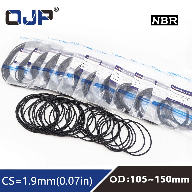 Уплотнительное кольцо из нитрильного каучука, черного цвета, диаметр 1,4 мм, внешний диаметр 105, 110, 120, 125, 130, 135, 145/150 х 1,9 мм
Уплотнительное кольцо из нитрильного каучука, черного цвета, диаметр 1,4 мм, внешний диаметр 105, 110, 120, 125, 130, 135, 145/150 х 1,9 мм