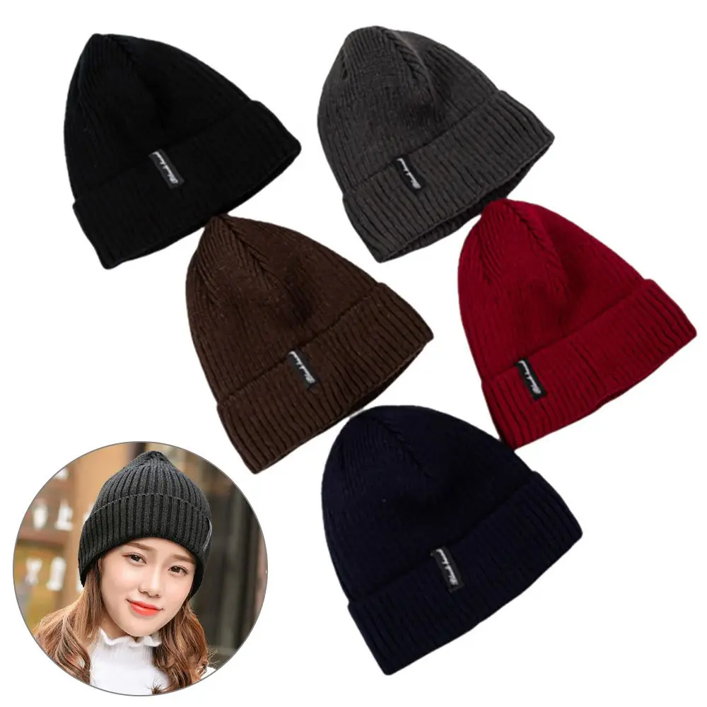 Knitted Winter Thick Warm Brimless Skullies Beanies Women Hats Men Winter Hat Beanie Cap
Knitted Winter Thick Warm Brimless Skullies Beanies Women Hats Men Winter Hat Beanie Cap