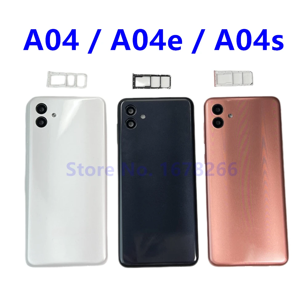 Original For SAMSUNG Galaxy A04 A045 A04e A042 A04s A047 Back Housing Battery Cover Rear Pane
Original For SAMSUNG Galaxy A04 A045 A04e A042 A04s A047 Back Housing Battery Cover Rear Pane