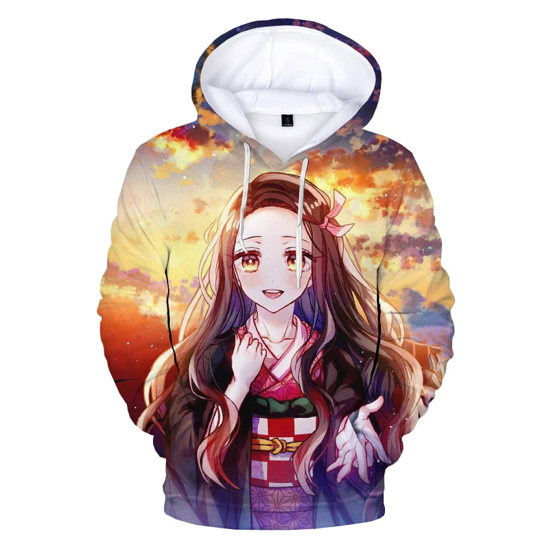 Костюм для ролевых игр Kamado Nezuko, толстовка с 3D принтом для мужчин и женщин, пуловер, толстовка с капюшоном из аниме
Костюм для ролевых игр Kamado Nezuko, толстовка с 3D принтом для мужчин и женщин, пуловер, толстовка с капюшоном из аниме