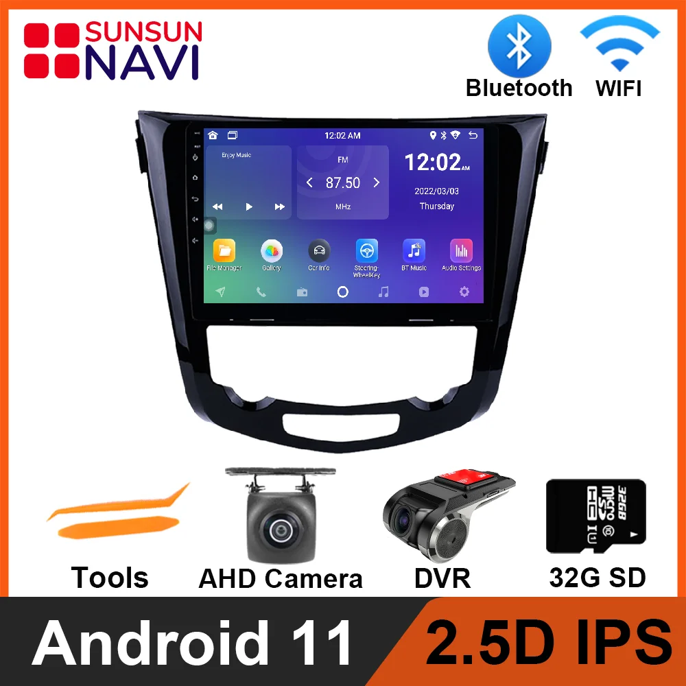 Android 11 For Nissan X-Trail Xtrail X Trail 3 T32 2013 - 2017 Qashqai 2 J11 Car Radio Multimedia Navigation Video Player GPS
Android 11 For Nissan X-Trail Xtrail X Trail 3 T32 2013 - 2017 Qashqai 2 J11 Car Radio Multimedia Navigation Video Player GPS
