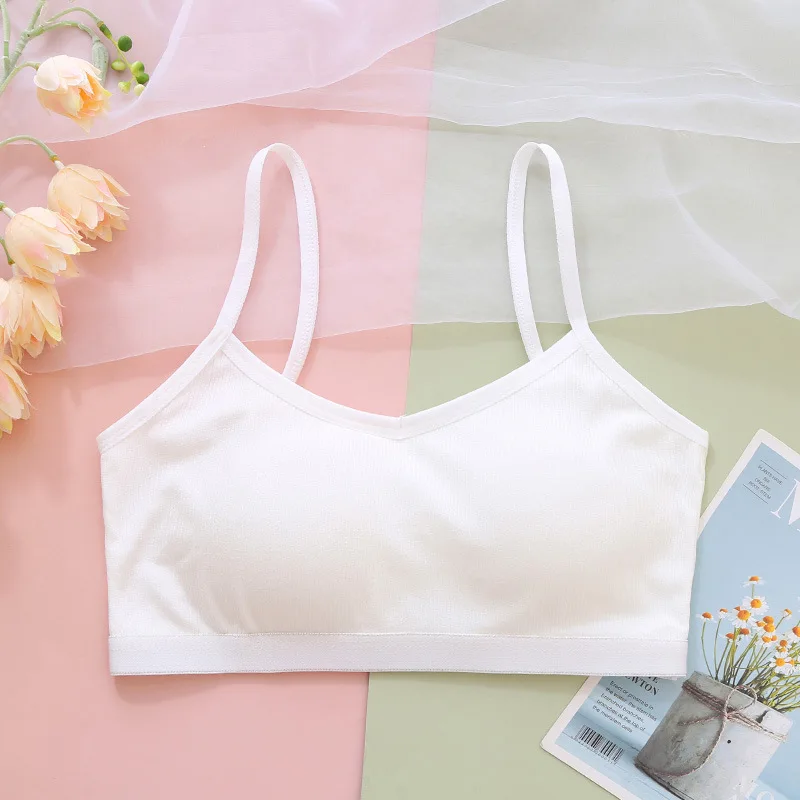 New Thin Style Cotton Bra Teenage Undrewear Girls Training Bra Crop Top 8-14years Young Girl Underwear Bra Sports Bra
New Thin Style Cotton Bra Teenage Undrewear Girls Training Bra Crop Top 8-14years Young Girl Underwear Bra Sports Bra