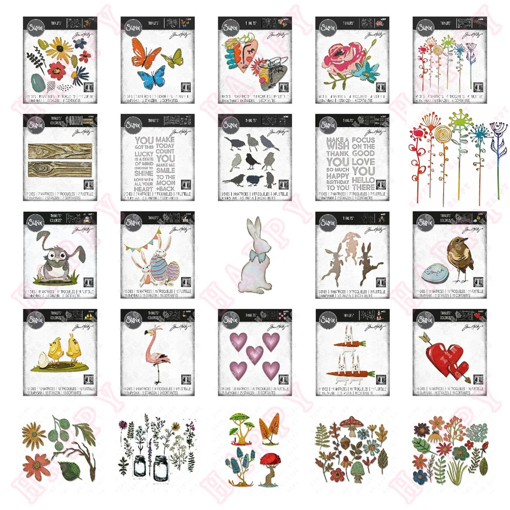 2022 Spring Blooming Floral Butterflies Birds Hearts Chich Bunny Cutting Dies Diy Paper Gift Cards Decoration Embossing Molds 
2022 Spring Blooming Floral Butterflies Birds Hearts Chich Bunny Cutting Dies Diy Paper Gift Cards Decoration Embossing Molds
