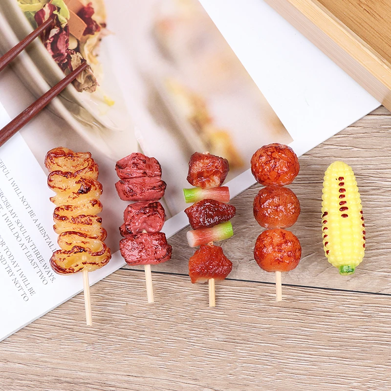 1pc Mini Simulation BBQ Miniature For Doll House Kitchen Decoration Crafts Toys For Children Pretend Play Food Toy
1pc Mini Simulation BBQ Miniature For Doll House Kitchen Decoration Crafts Toys For Children Pretend Play Food Toy