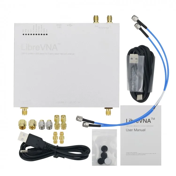 LibreVNA Antenna Analyzer 100KHz To 6GHz USB Based Full 2-Port Vector Network Analyzer For Radios
LibreVNA Antenna Analyzer 100KHz To 6GHz USB Based Full 2-Port Vector Network Analyzer For Radios