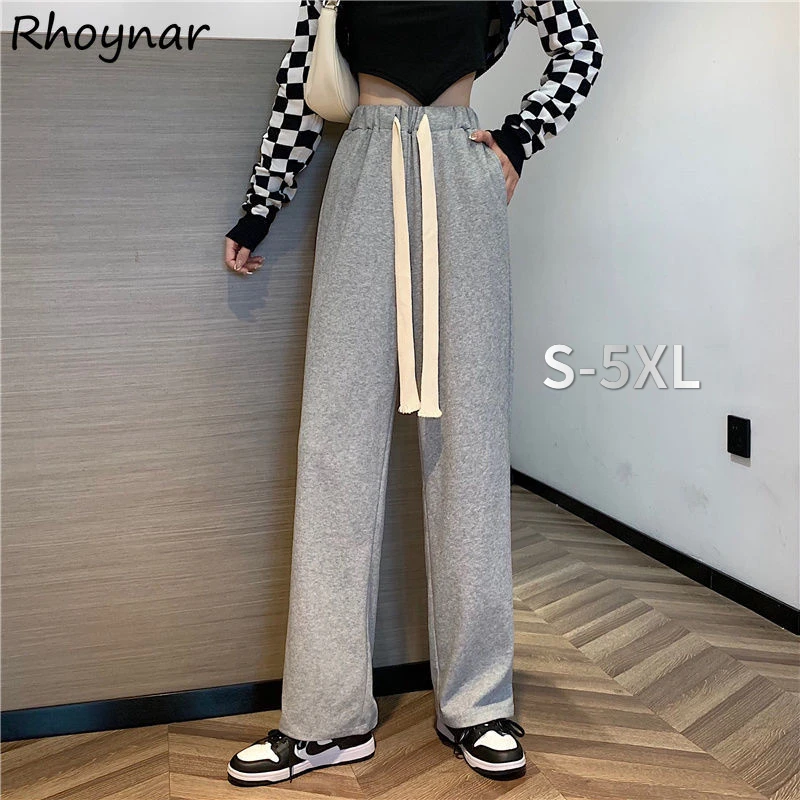 Casual Pants Women Wide Leg Loose Solid Cool String Spring New Cozy Fashion Mujer штаны College Ulzzang Popular Basic All-match
Casual Pants Women Wide Leg Loose Solid Cool String Spring New Cozy Fashion Mujer штаны College Ulzzang Popular Basic All-match