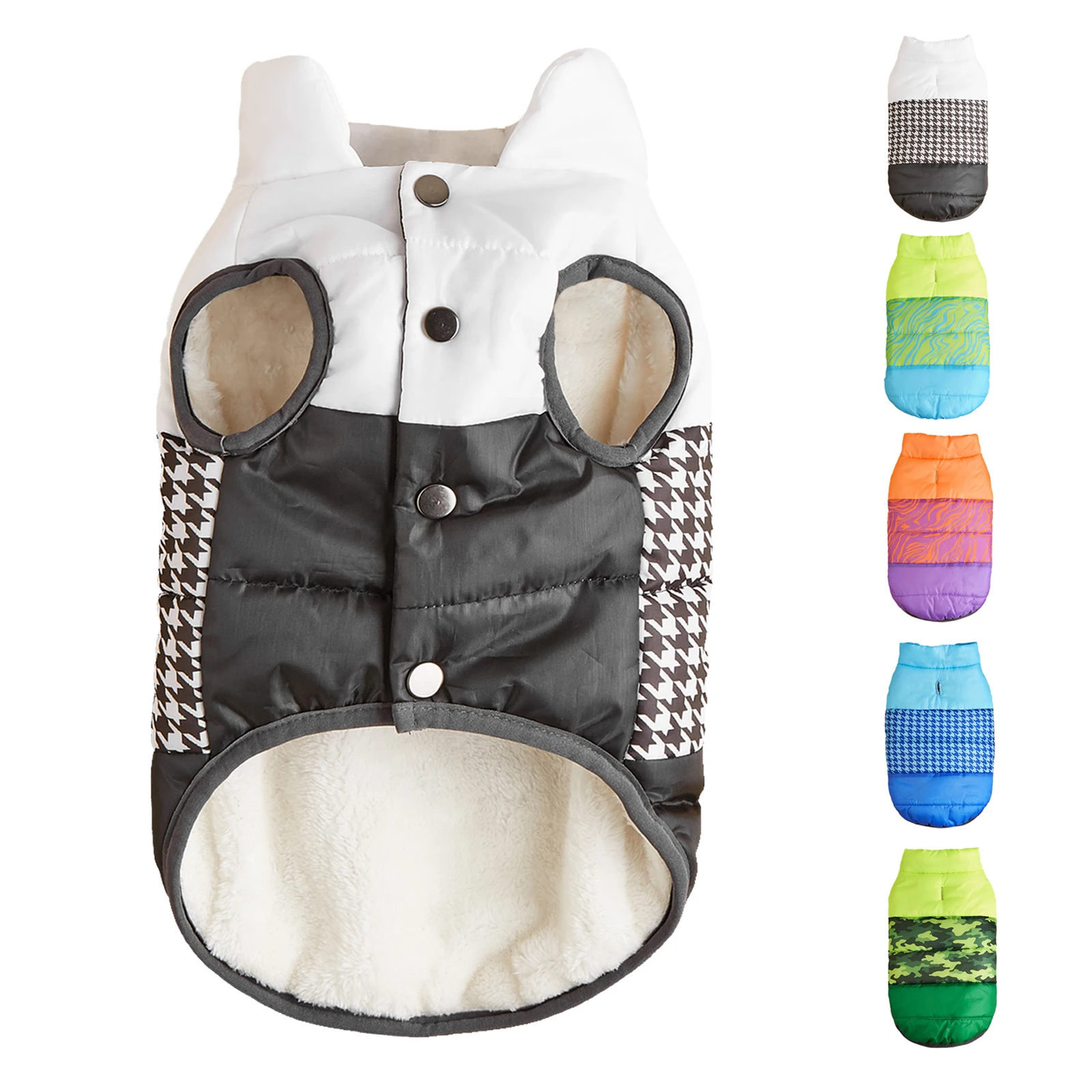Windproof Dog Jacket Winter Warm Dog Clothes Cold Weather Pet Clothing Soft Double Layer Wool Lining Small Medium Dogs Vest
Windproof Dog Jacket Winter Warm Dog Clothes Cold Weather Pet Clothing Soft Double Layer Wool Lining Small Medium Dogs Vest