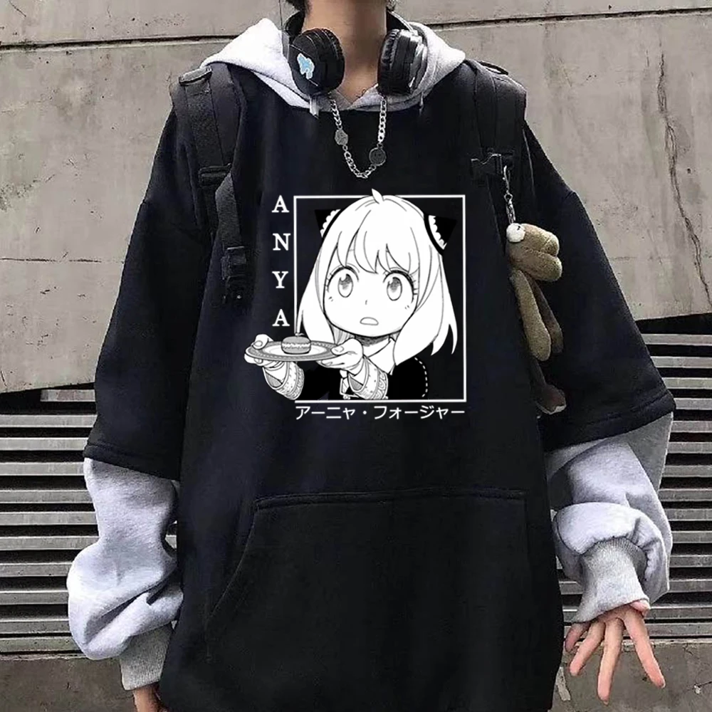 Anime Spy Family Anya Forger Printed Hoodies Harajuku Hip Hop Streetwear Winter Unisex Sweatshirts
Anime Spy Family Anya Forger Printed Hoodies Harajuku Hip Hop Streetwear Winter Unisex Sweatshirts