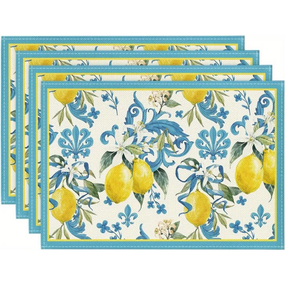 Летние коврики для стола Lemon Iris 30x40 см
Летние коврики для стола Lemon Iris 30x40 см