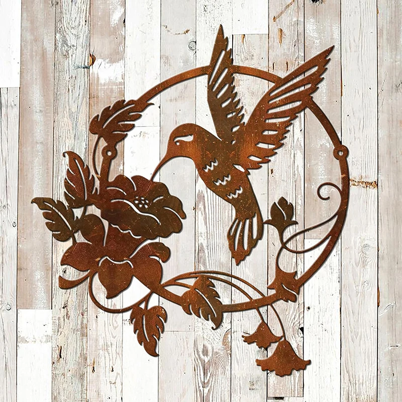 Metal Bird Garden Wall Decor Colorful Outdoor Fence Art Patio Sculptures Hanging Decorations for Yard Porch Living Room
Metal Bird Garden Wall Decor Colorful Outdoor Fence Art Patio Sculptures Hanging Decorations for Yard Porch Living Room