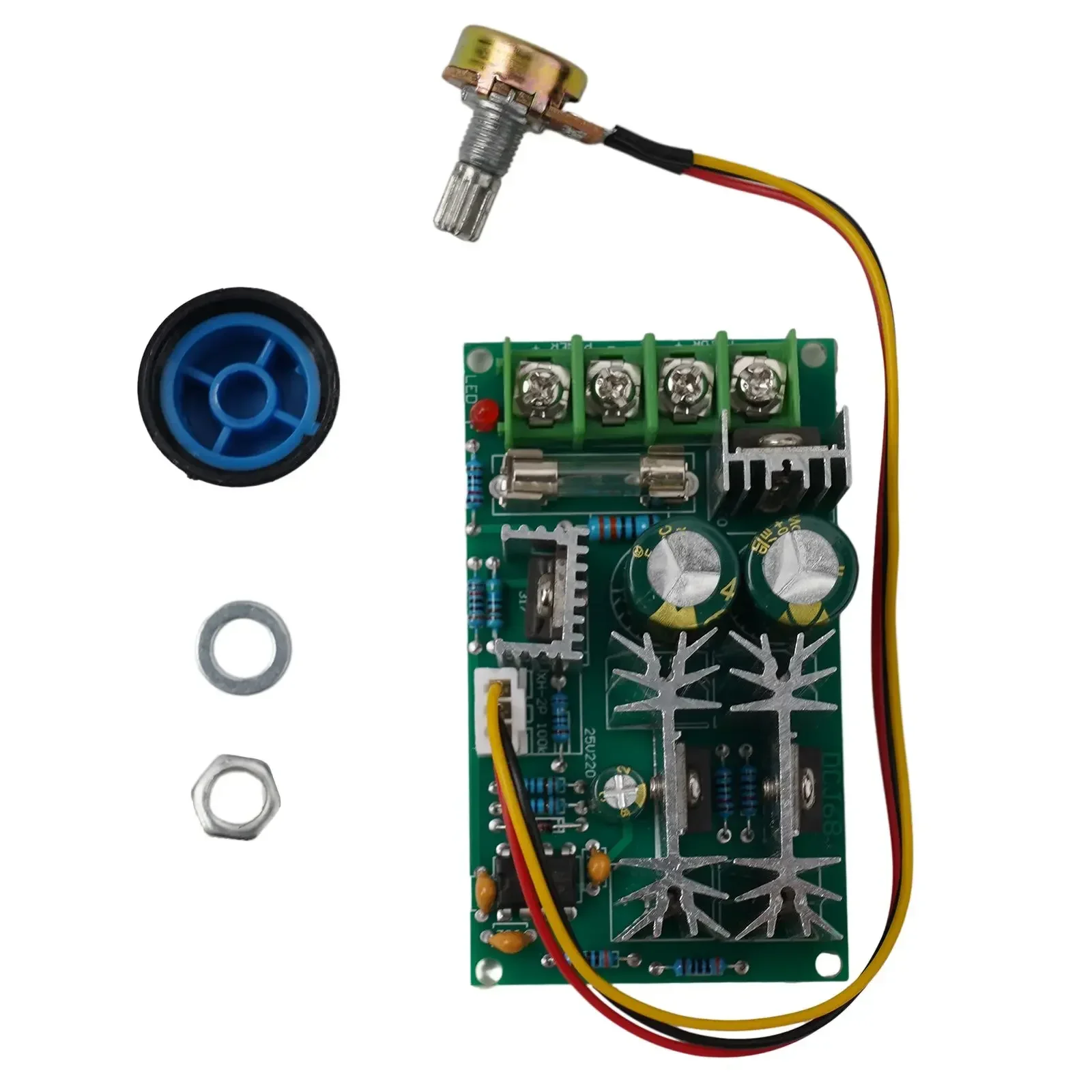 Регулятор скорости двигателя DC 10-60V 20А
Регулятор скорости двигателя DC 10-60V 20А