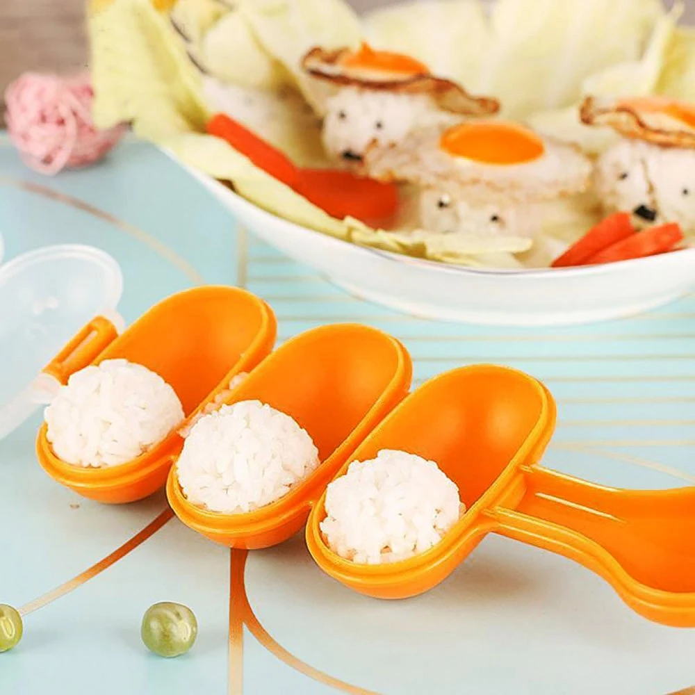 Creativity Diy Rice Ball Molds Sushi Mold Maker Rice Mold Kitchen Sushi Making Tools Bento Accessories 1pcs
Creativity Diy Rice Ball Molds Sushi Mold Maker Rice Mold Kitchen Sushi Making Tools Bento Accessories 1pcs