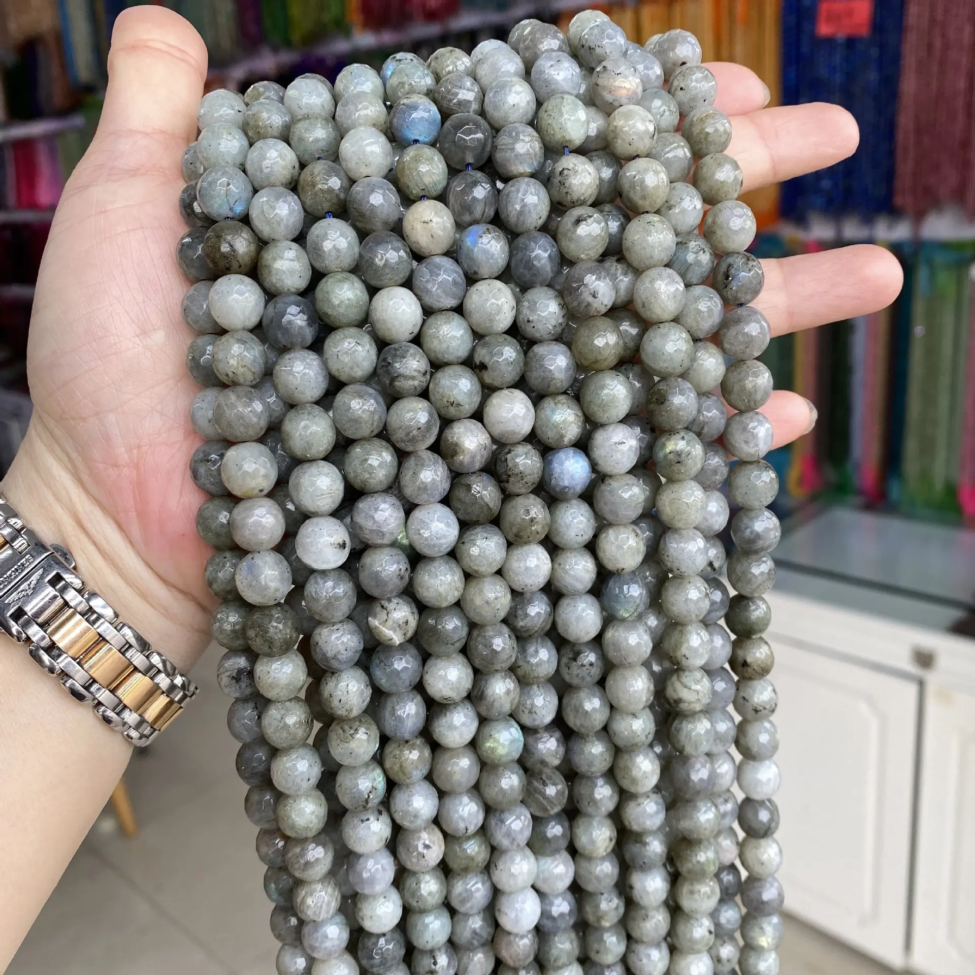 Fashion White Glitter Natural Stone Round Beads Loose Spacer Beads Making DIY Bracelet For Women Men Jewelry 4/6/8/10/12mm
Fashion White Glitter Natural Stone Round Beads Loose Spacer Beads Making DIY Bracelet For Women Men Jewelry 4/6/8/10/12mm