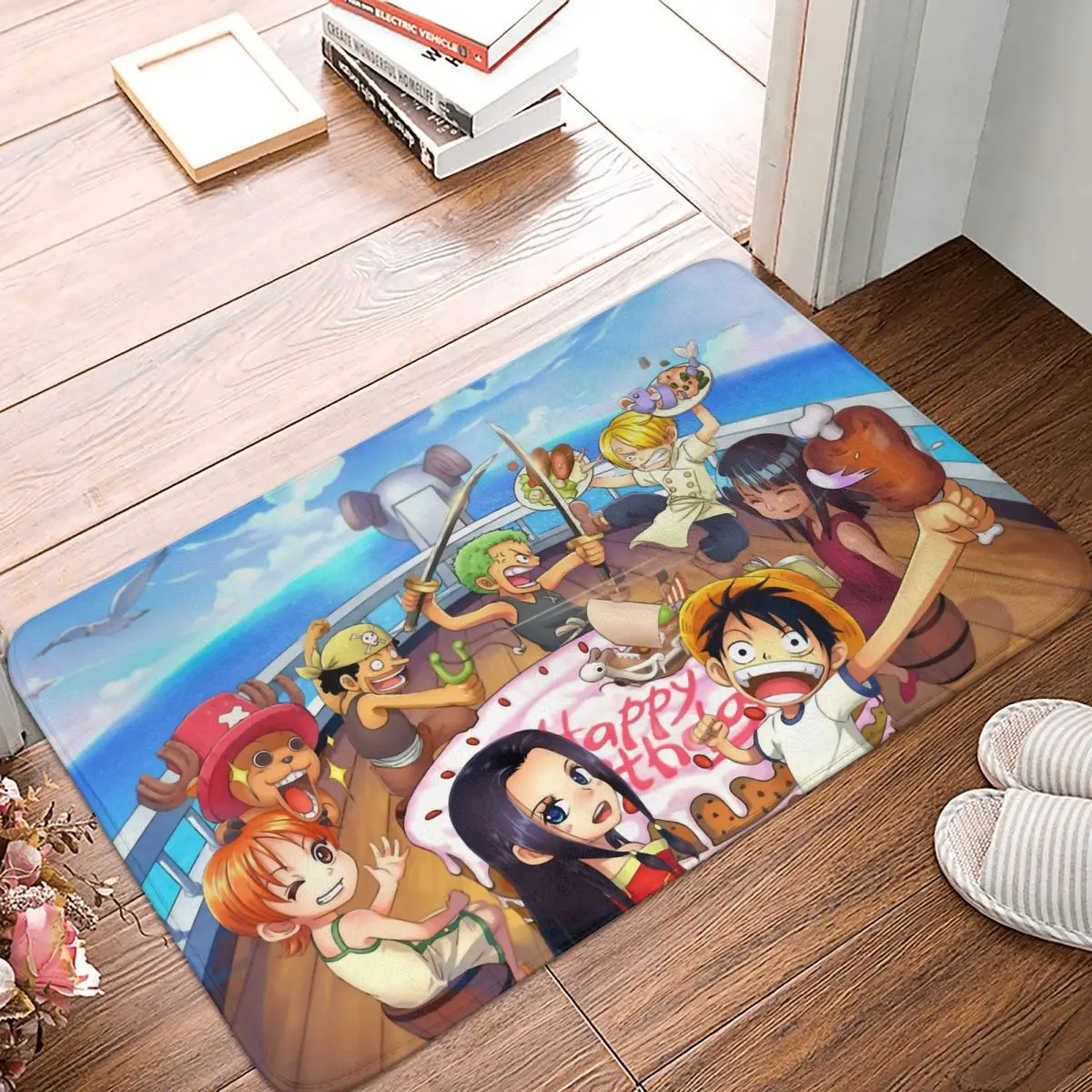 Op Cartoon Kitchen Non-Slip Carpet one piece Bedroom Mat Entrance Door Doormat Home Decor Rug 
Op Cartoon Kitchen Non-Slip Carpet one piece Bedroom Mat Entrance Door Doormat Home Decor Rug
