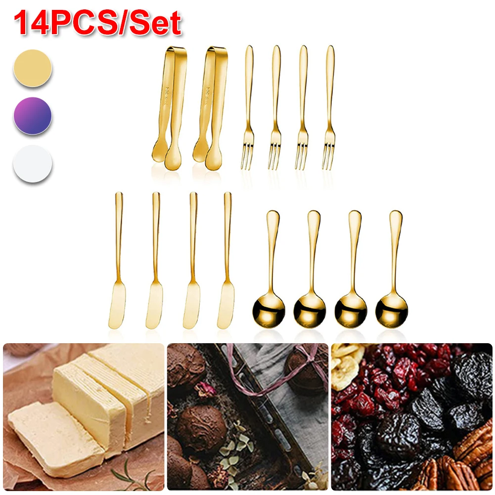 14pcs Cutlery Set Dinnerware Set Stainless Steel Tableware Set Knife Fork Spoon Flatware Ice Cube Tong Set Dishwasher Cutlery
14pcs Cutlery Set Dinnerware Set Stainless Steel Tableware Set Knife Fork Spoon Flatware Ice Cube Tong Set Dishwasher Cutlery