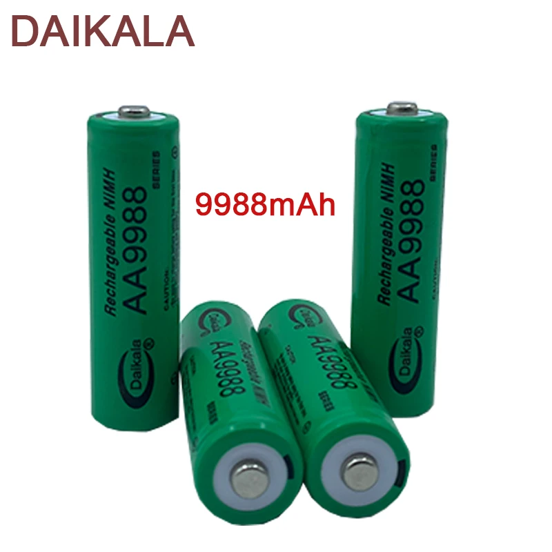 New AA1.2V.9988mAh. NI MH Rechargeable Battery. 100% Original. Aste Alkaline Batteries for Clocks, Flashlights, Toys, Andcameras
New AA1.2V.9988mAh. NI MH Rechargeable Battery. 100% Original. Aste Alkaline Batteries for Clocks, Flashlights, Toys, Andcameras