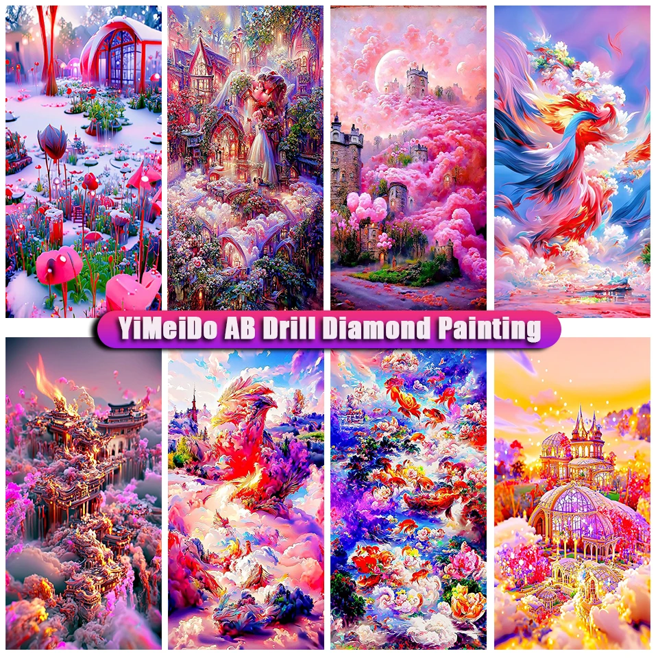Алмазная живопись Yimeido большого размера 5D AB, пейзаж, полноформатная круглая Алмазная мозаика, алмазная вышивка, Набор для вышивки крестиком с животными
Алмазная живопись Yimeido большого размера 5D AB, пейзаж, полноформатная круглая Алмазная мозаика, алмазная вышивка, Набор для вышивки крестиком с животными