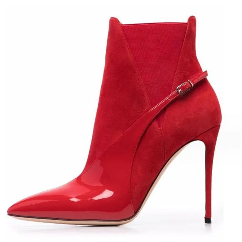 Belts Buckle Shoes for Ladies Solid High Heels Stitching Zapatos De Mujer Solid Chassure Femme Pointed Toes Female Botas
Belts Buckle Shoes for Ladies Solid High Heels Stitching Zapatos De Mujer Solid Chassure Femme Pointed Toes Female Botas