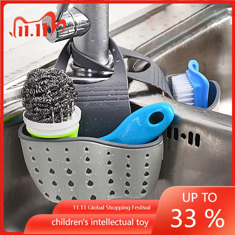 Home Storage Drain Basket Kitchen Sink Holder Adjustable Soap Sponge Shlf Hanging Drain Basket Bag Kitchen Accessories
Home Storage Drain Basket Kitchen Sink Holder Adjustable Soap Sponge Shlf Hanging Drain Basket Bag Kitchen Accessories