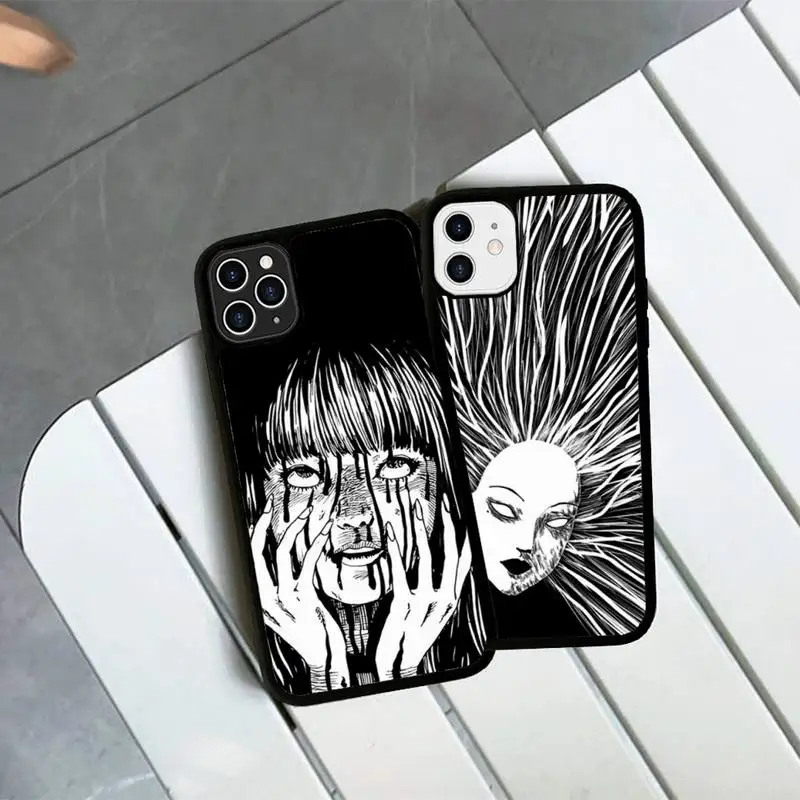 Junji Ito Tees Horror cartoon Phone Case Silicone PC+TPU Case for iPhone 11 12 13 Pro Max 8 7 6 Plus X SE XR Hard Fundas
Junji Ito Tees Horror cartoon Phone Case Silicone PC+TPU Case for iPhone 11 12 13 Pro Max 8 7 6 Plus X SE XR Hard Fundas