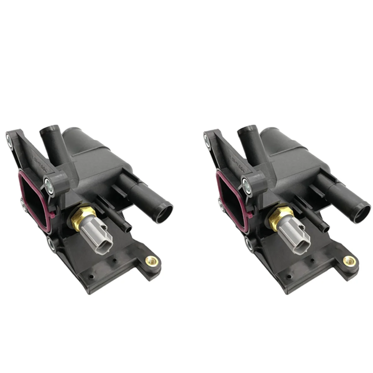 2X New Thermostat Engine Coolant Water Outlet with Sensor for Mazda 3 5 6 2006-2013 2.0L-L4 Ford LF941517Z
2X New Thermostat Engine Coolant Water Outlet with Sensor for Mazda 3 5 6 2006-2013 2.0L-L4 Ford LF941517Z