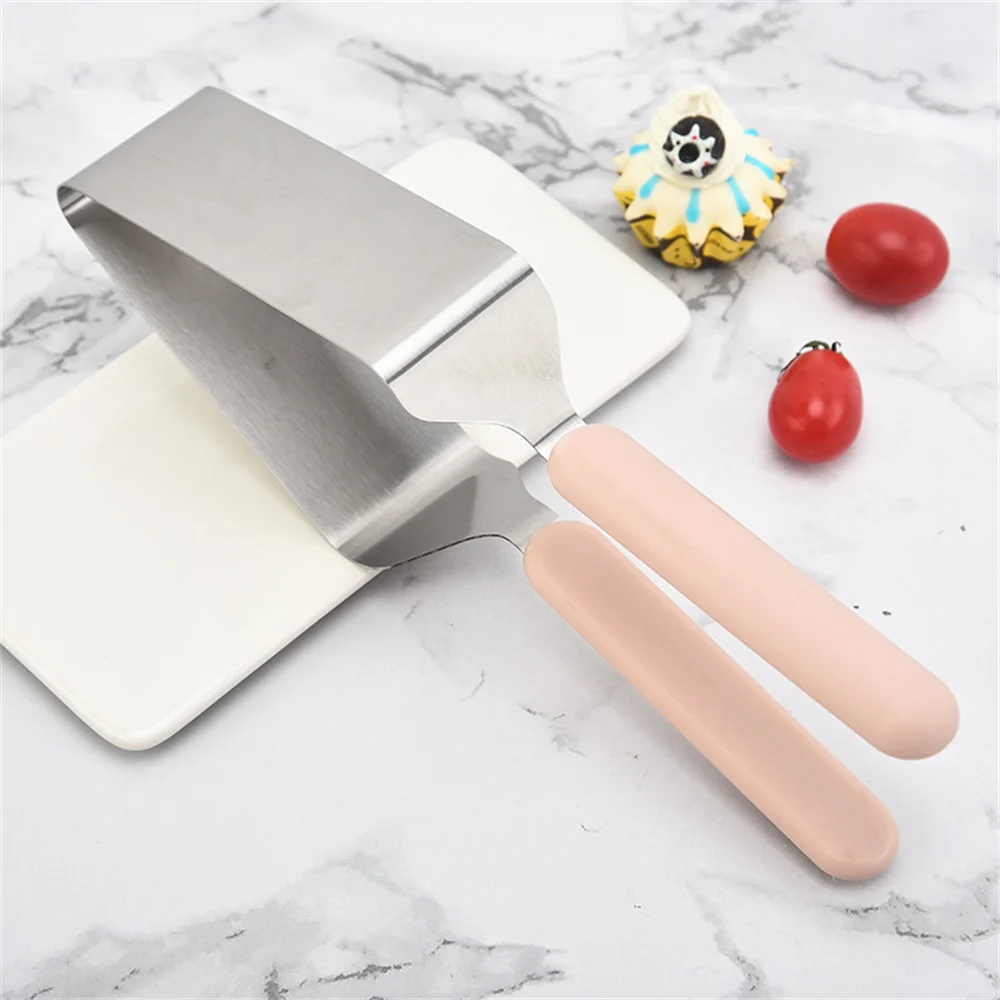 

Triangular Cake Separator Easy To Clean Cake Transfer Clip Thickened Cake Dessert Shop Cake Knife Stainless Steel Pick Up Food