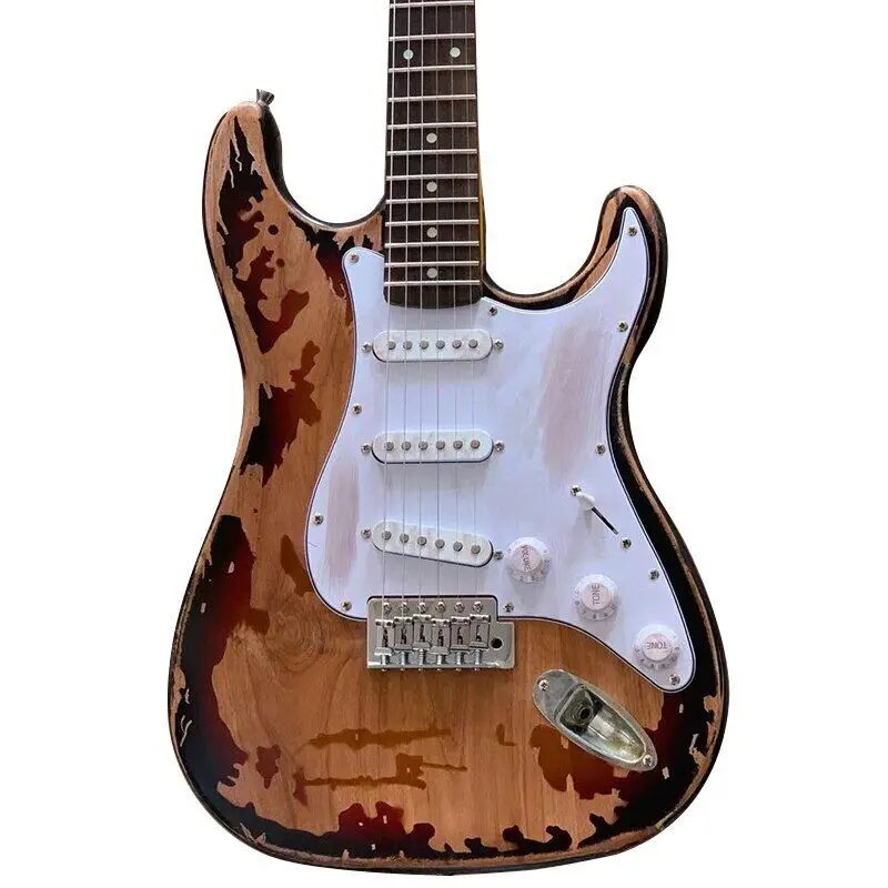 Новая классическая электрическая гитара Alder Body Rosewood Fingerboard хорошего качества
Новая классическая электрическая гитара Alder Body Rosewood Fingerboard хорошего качества