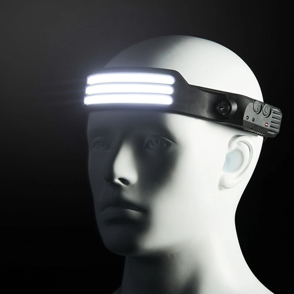 Induction Headlamp COB LED Head Lamp for Outdoor Cycling Riiding Lighting Headlamp Emergency Illumination Headlight
Induction Headlamp COB LED Head Lamp for Outdoor Cycling Riiding Lighting Headlamp Emergency Illumination Headlight