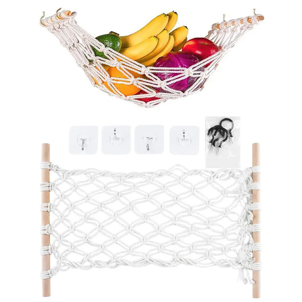 Wooden Handmade Space Saving Foldable Belly Basket Fruit Vegetable Hammock Fruit Holder Woven Hanging Basket
Wooden Handmade Space Saving Foldable Belly Basket Fruit Vegetable Hammock Fruit Holder Woven Hanging Basket