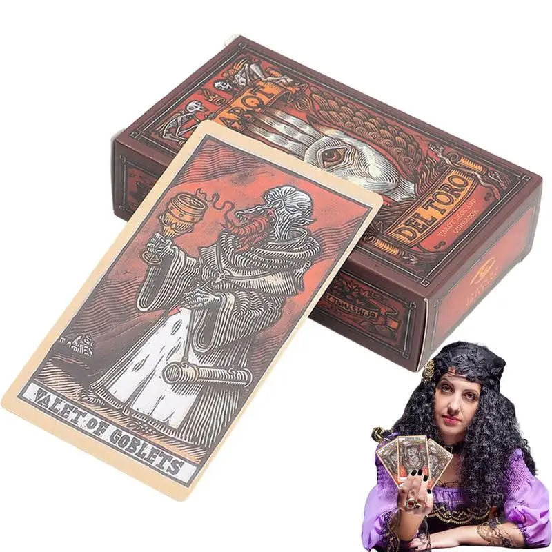 12*7 см Del Toro Tarot Deck английский для новой версии Tarot карты для начинающих профессионалов настольные игры Fortune Telling подарок на день рождения
12*7 см Del Toro Tarot Deck английский для новой версии Tarot карты для начинающих профессионалов настольные игры Fortune Telling подарок на день рождения