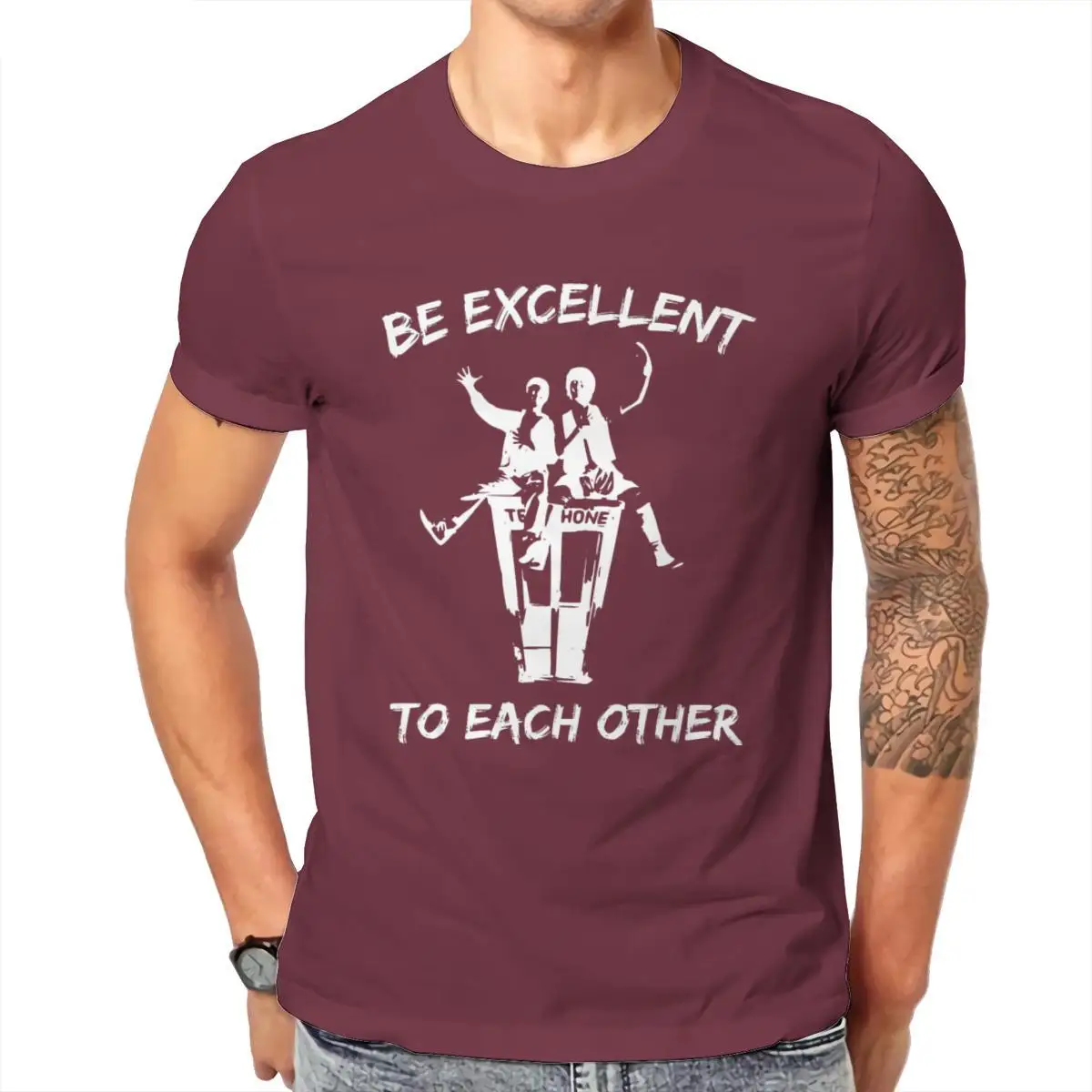Wholesale Bill And Ted Be Excellent To Each Other Essentials Gift Couples Vintage Tees 124593
Wholesale Bill And Ted Be Excellent To Each Other Essentials Gift Couples Vintage Tees 124593