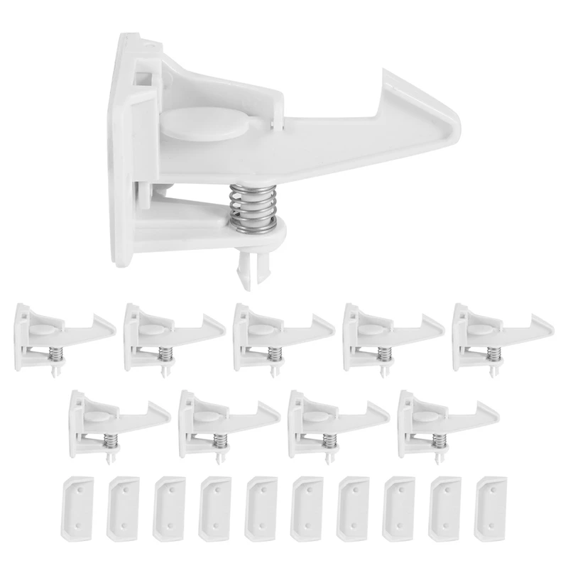 10Pcs Cabinet Locks Child Safety Latches Baby Safe Magnetic Drawer Cupboard Lock Kids Adhesive Proof Cabinet Locks
10Pcs Cabinet Locks Child Safety Latches Baby Safe Magnetic Drawer Cupboard Lock Kids Adhesive Proof Cabinet Locks