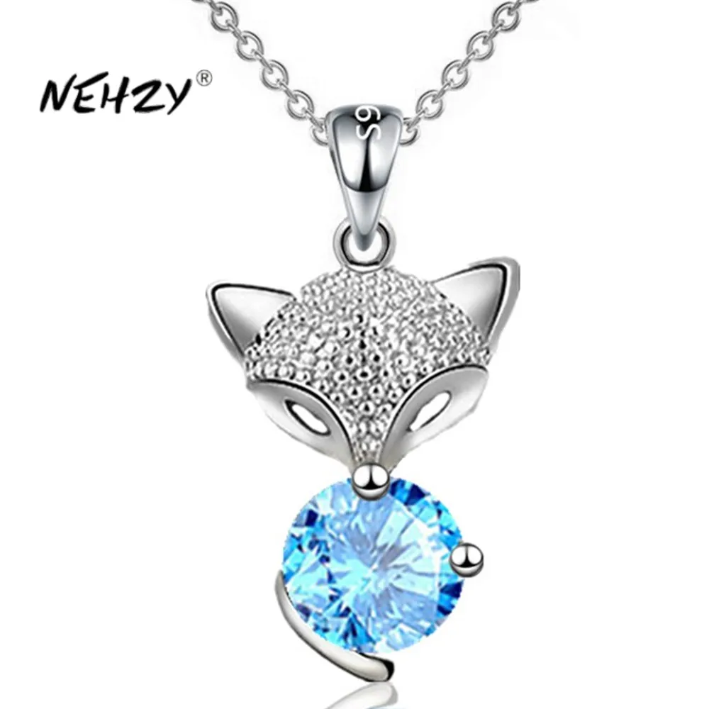 NEHZY S925 штамп серебряные новые женские модные ювелирные изделия Высокое качество розовый Кристалл Цирконий простой лиса кулон ожерелье длин...
NEHZY S925 штамп серебряные новые женские модные ювелирные изделия Высокое качество розовый Кристалл Цирконий простой лиса кулон ожерелье длин...