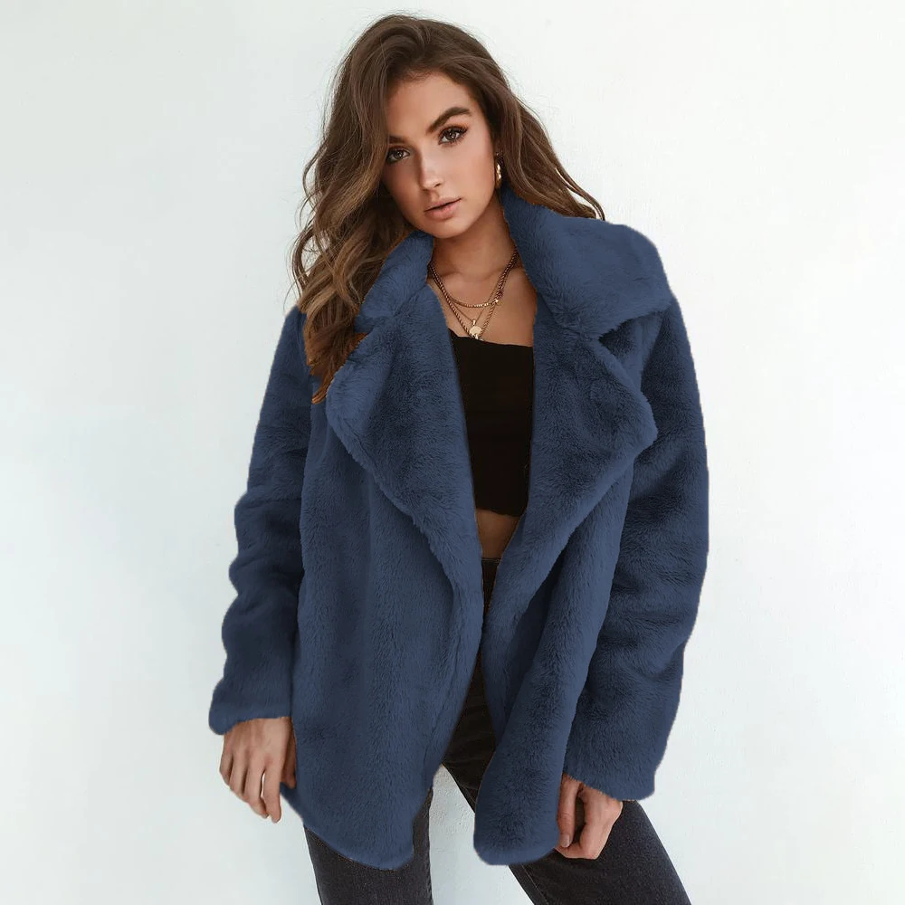 Coat High Quality Women’s fluff Coats Thick Warm Elegant Loose Large Size Long Outwear Winter Coat For Women
Coat High Quality Women’s fluff Coats Thick Warm Elegant Loose Large Size Long Outwear Winter Coat For Women