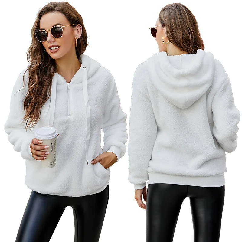 Flannel Autumn Winter Soft Hooded Women Hoodies Sweatshirt Casual Loose Pullover Jacket Trendy Tops Streetwear
Flannel Autumn Winter Soft Hooded Women Hoodies Sweatshirt Casual Loose Pullover Jacket Trendy Tops Streetwear